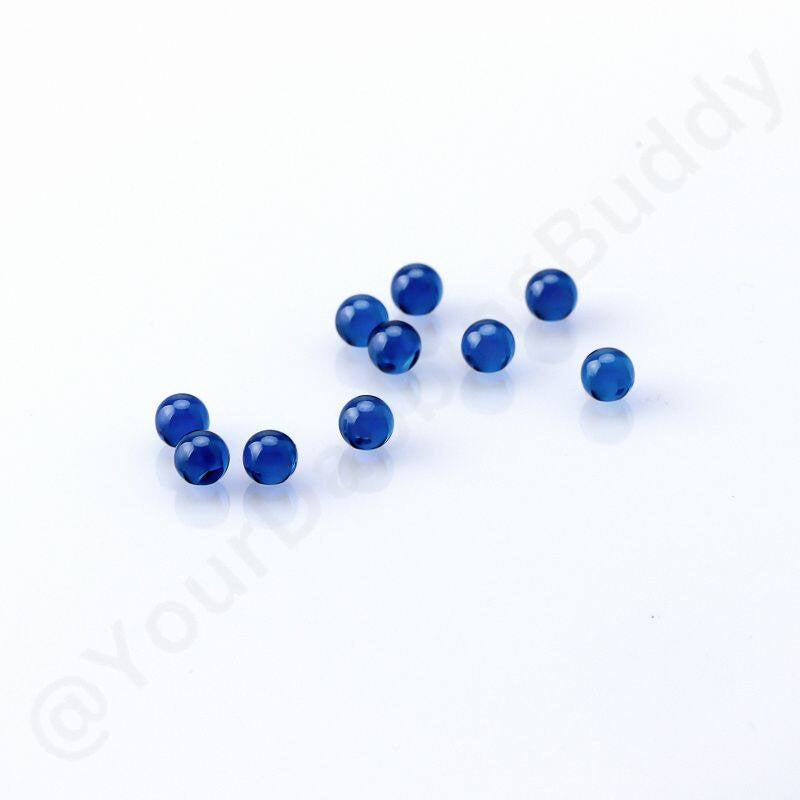 Sapphire Terp Pearls (OD: 4mm & 6mm, Blue Sapphire)