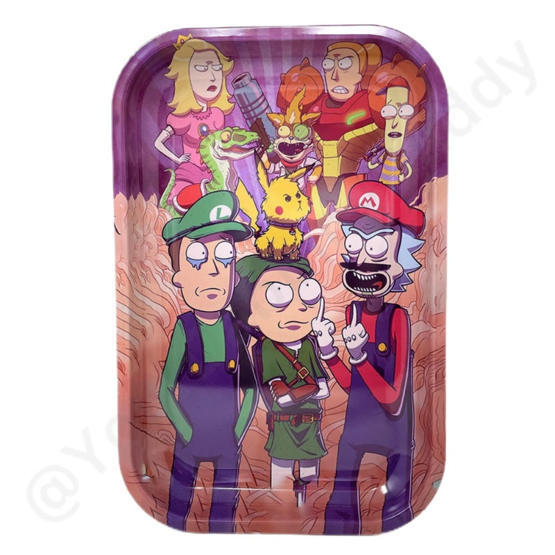 Interdimensional 420 Collection: Rick and Morty Rolling Trays