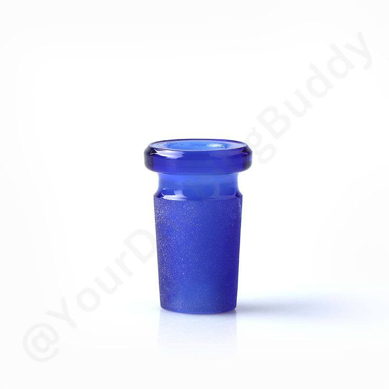 10mm Female to 14mm Male Adapter for Dab Rigs and Bongs - Available in Blue, Black, and Green