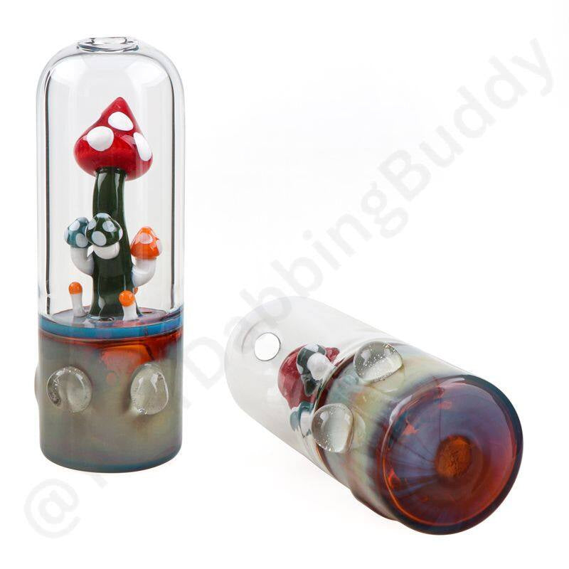 Glass Mushroom House – Artistic Handcrafted Accessory