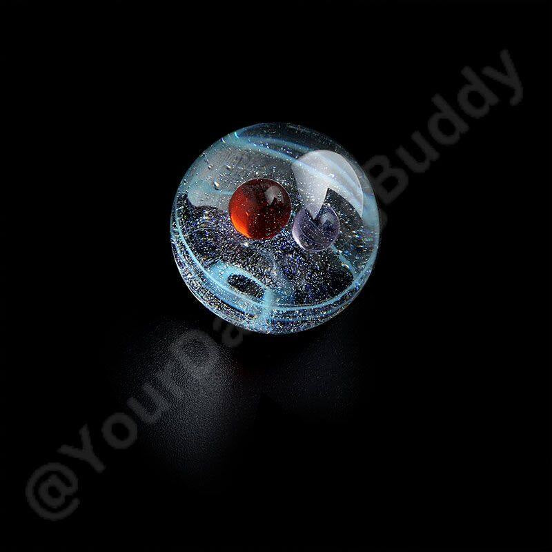22mm Universe Galaxy Space Terp Slurper Pearl (Mixed Color) for Terp Slurper Banger