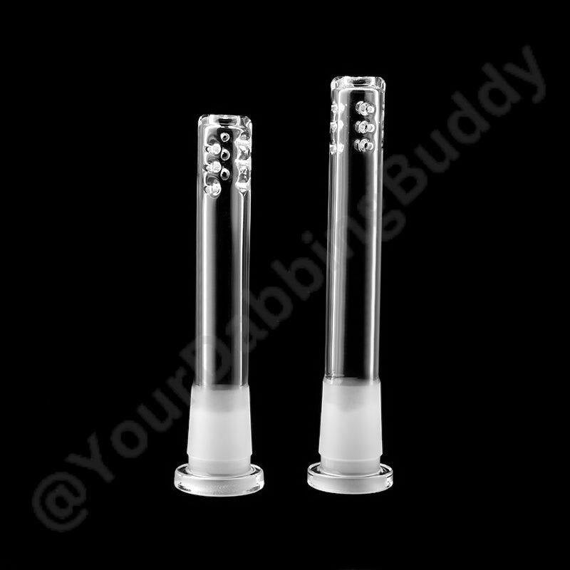 Glass Downstem Adapter (F18-M18) in Sizes: 3", 3.5", 4", 4.5", 5"