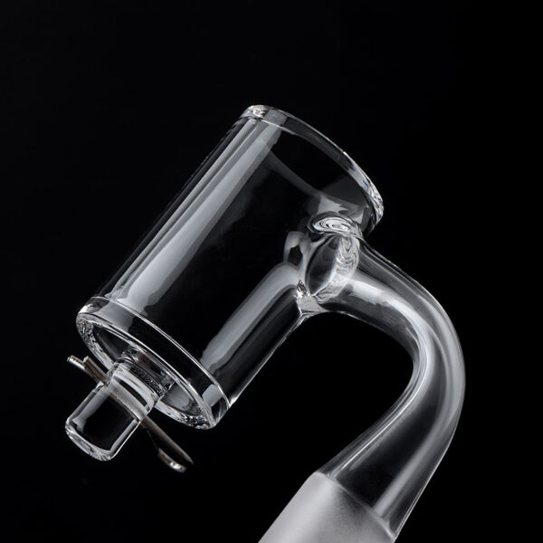 Quartz E-Nail Banger 10mm 45° – Electric Nail Compatible Quartz Bucket