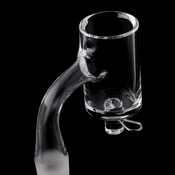 Quartz E-Nail Banger 10mm 45° – Electric Nail Compatible Quartz Bucket