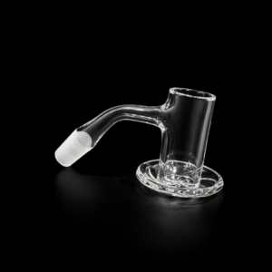 Quartz Bucket Banger with Slurper-Style Bottom Dish 14mm 45Β° β Smooth Airflow