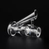 Quartz Slide Slurper Banger with Dab Tool Holder – Built-In Slide Dabber Slot