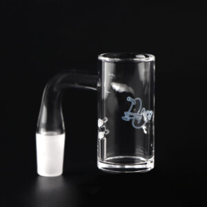Quartz 4-Hole Spinner Bucket Banger 14mm 45Β° β Vortex Airflow, Smooth Spin