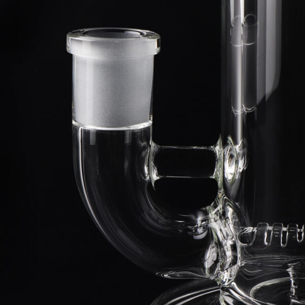 Minimal Glass Dab Rig 20 cm – Stable Design with Percolator · 14 mm Joint