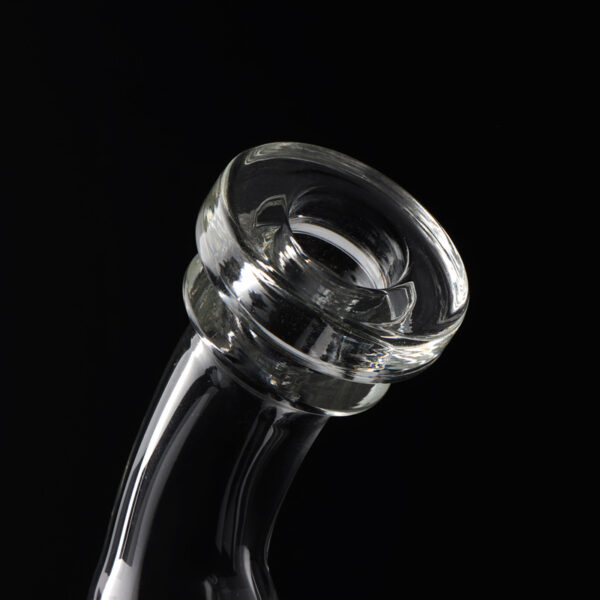 Minimal Glass Dab Rig 20 cm – Stable Design with Percolator · 14 mm Joint