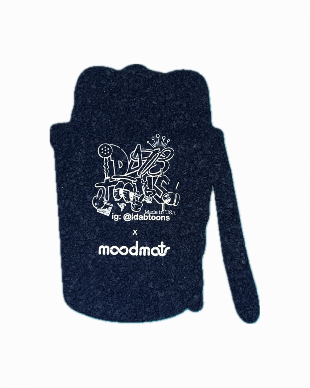 MOODmat Dab Mat 22×15 cm – @idabToons “Noodle Cup” Design · Made in USA - Image 2