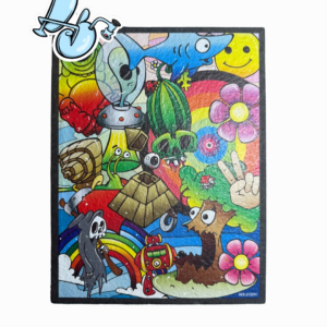 MoodMat x ROBDT Dab Mat – Large Premium Dab Mat Made in USA | Durable Non-Slip Surface (27.5×20.5 cm)